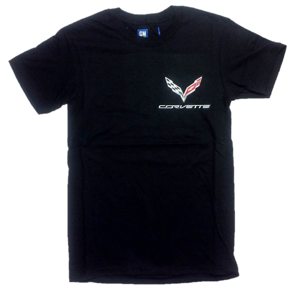 Corvette C7 Logo T-Shirt w/ Screen Printed Logos by JH Design