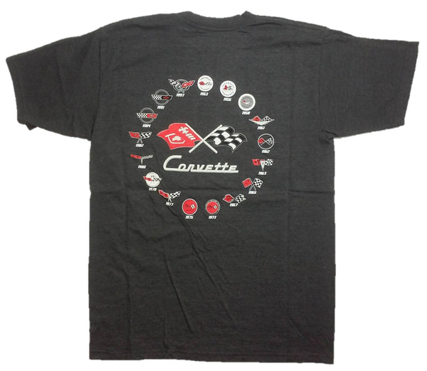 JH Design Corvette Since 1953 Men's T-Shirt