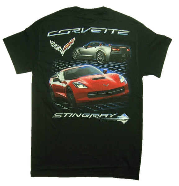 Chevrolet C7 Corvette Sting Ray Men's T-Shirt By Joe Blow Tee's