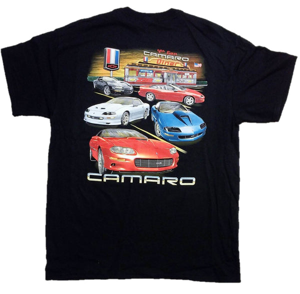 Joe Blow Men's Chevy "4th Gen CAMARO Diner" T-Shirt
