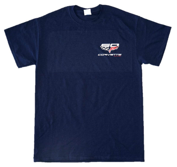 3 Corvettes Since 1953 60th Anniversary Men's Graphic Print Short Sleeve T-Shirt