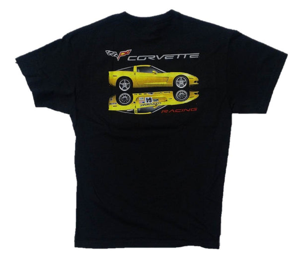Corvette T-shirt Racing Reflection Muscle Car