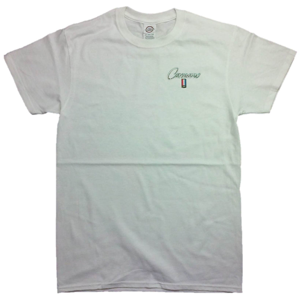 Joe Blow T's Camaro Red White & Blue Flag Adult Men's T-Shirt