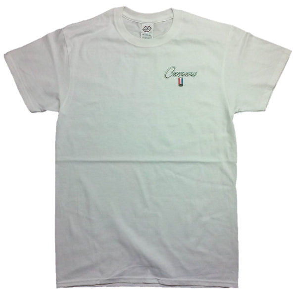 Joe Blow T's Camaro Red White & Blue Flag Adult Men's T-Shirt