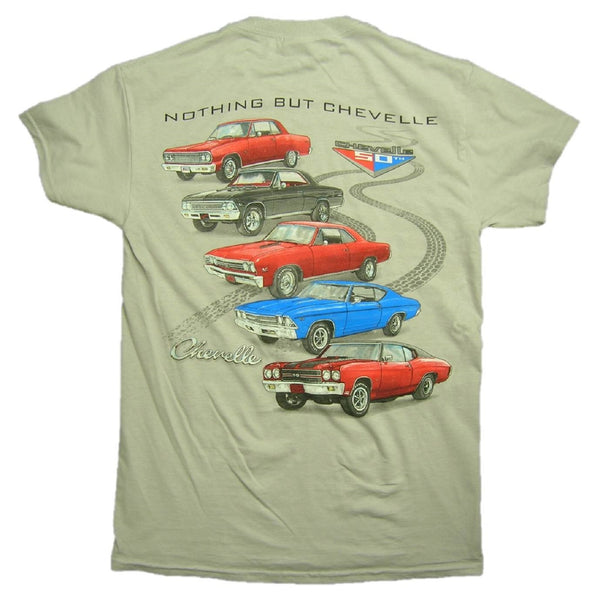 1964 to 1972 Chevy Chevelle - Malibu Graphic Print T-Shirt by Joe Blow