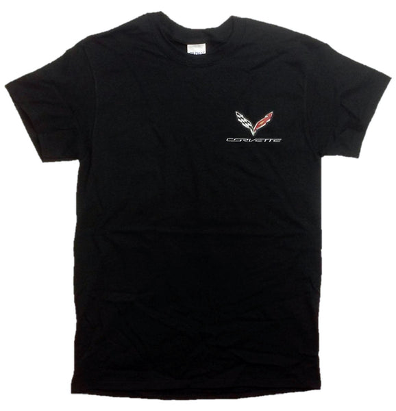Joe Blow Men's Corvette C1-C7 Flag Collection T-Shirt
