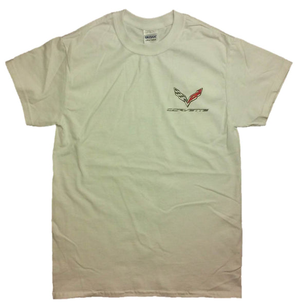 Joe Blow Men's Corvette C1-C7 Flag Collection T-Shirt