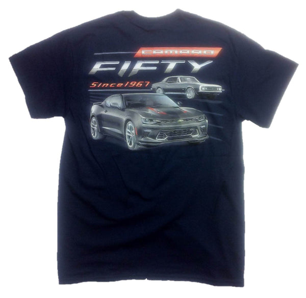 1967 - 2017 Chevy Camaro Fifty Year Muscle Car T-Shirt - By Joe Blow T's
