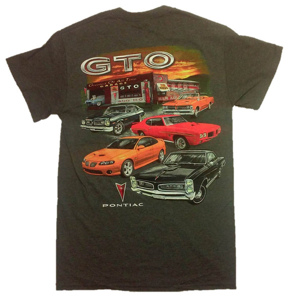 Pontiac GTO "Greatest Garage" Adult Graphic T-Shirt by Joe Blow T's