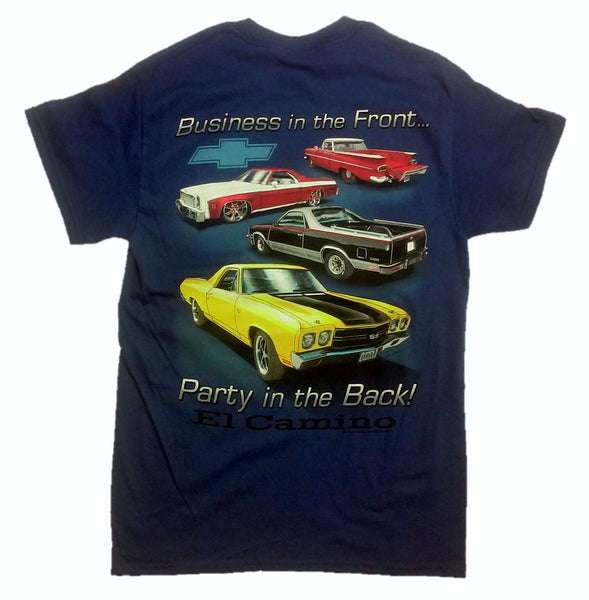 Joe Blow El Camino Party in Back Adult T-Shirt