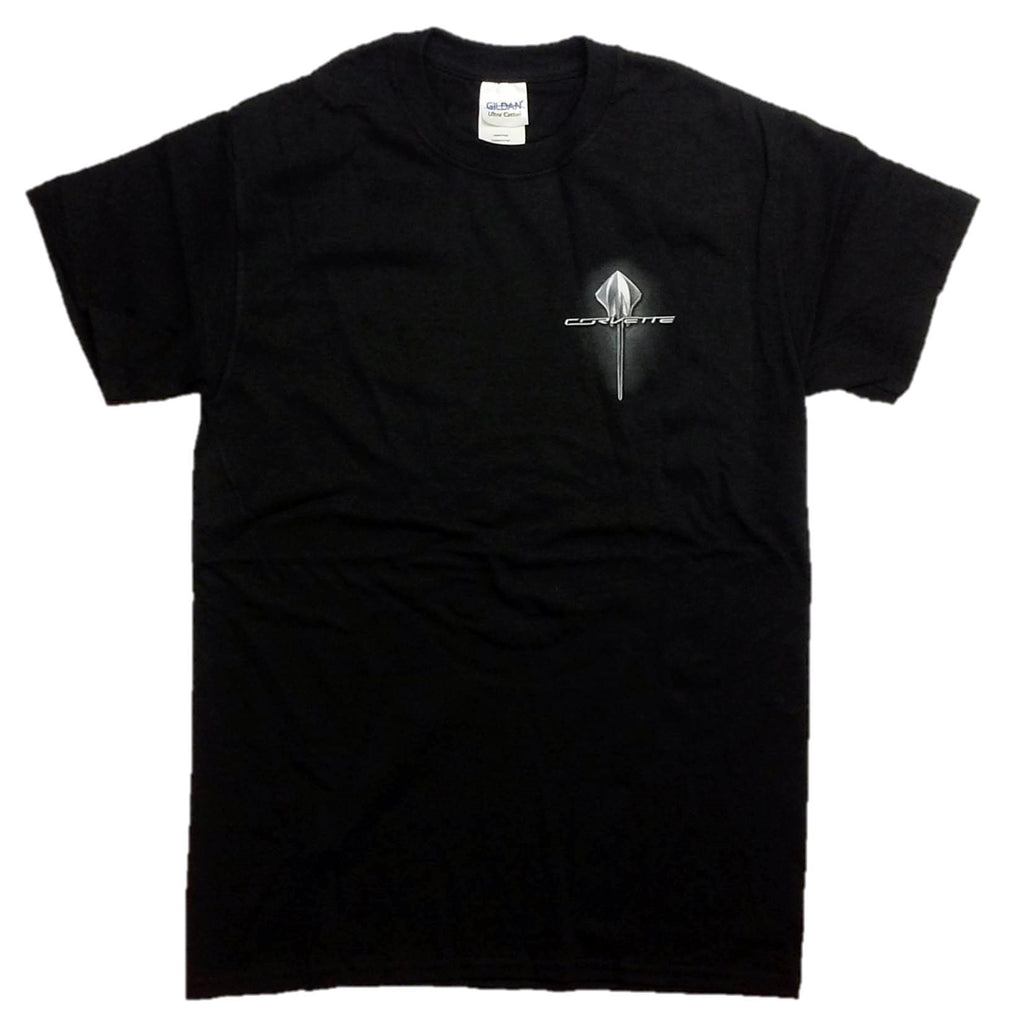 Joe Blow GM C7 Stingray Corvette Emblem Adult T-Shirt