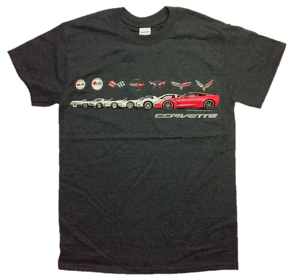 Corvette Band Print Adult Short Sleeve T-Shirt by Joe Blow T's