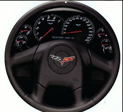 Corvette C6 2005 Steering Wheel Sign