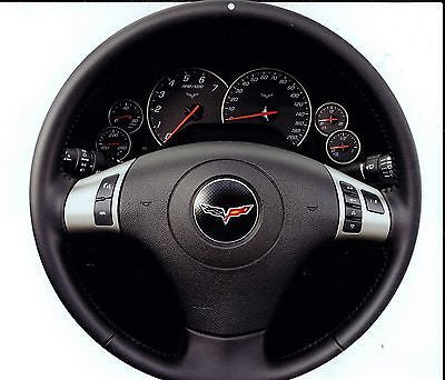 Corvette C6 Steering Wheel Sign
