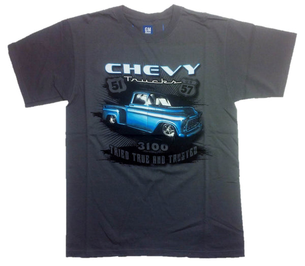 Chevy "TRIED TRUE AND TRUSTED" 1954 Truck T-Shirt by JH Design