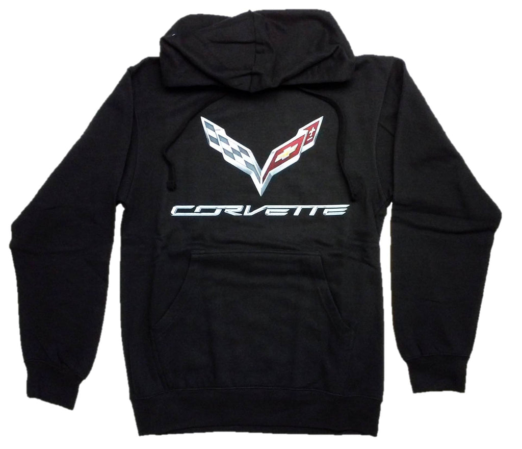 Corvette Hoodie w/ Screen Printed C7 Logo by JH Design