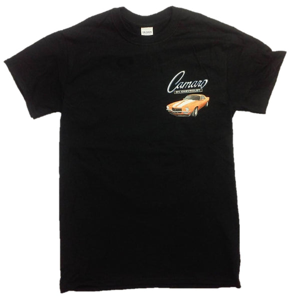 Chevy 2nd Generation Camaro Garage Short Sleeve Graphic Print T-Shirt