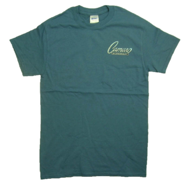 Camaro "67 HEAVEN" Gas Service Station Graphic Print Short Sleeve T-Shirt