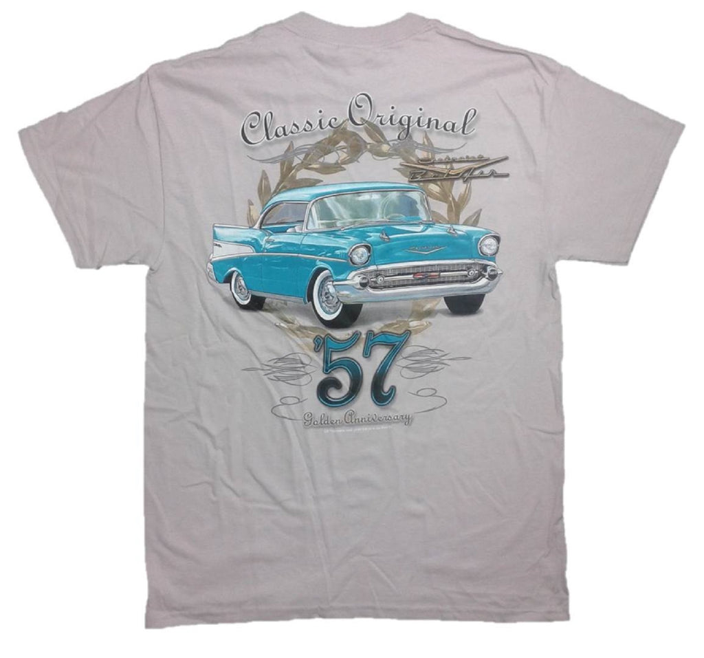 100% Cotton 57 Chevy Belair Classic Original Graphic – The Vettecave