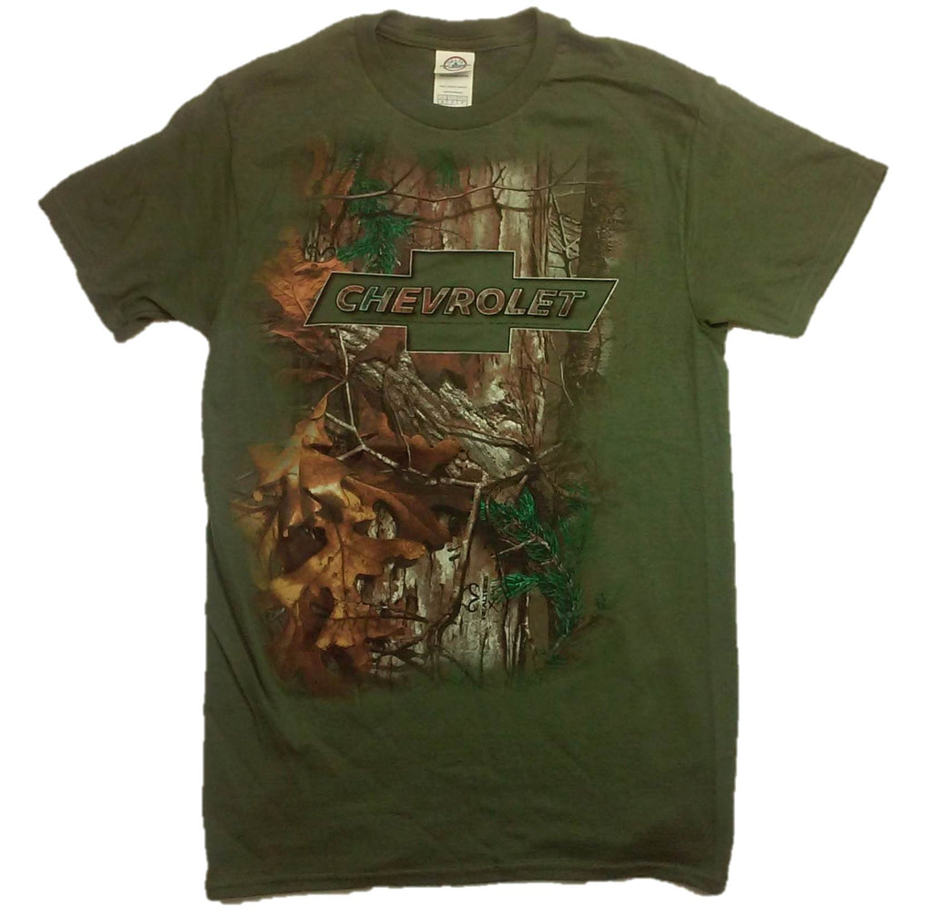 Realtree Chevy Bowtie Knock Out T-shirt by Joe Blow