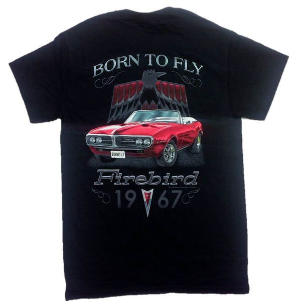 Pontiac Firebird Born To Fly 1967 Adult Men's T-Shirt by Joe Blow