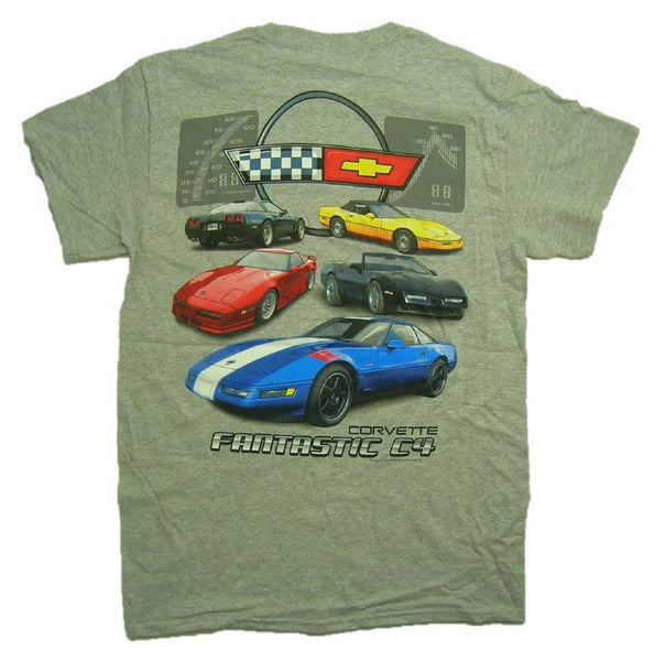 Joe Blow Men's Corvette Fantastic C4 Generation T-Shirt