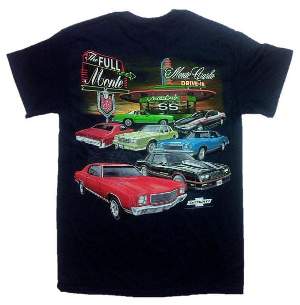 Chevy Full Monte Carlo Drive In T-Shirt by Joe Blow T's