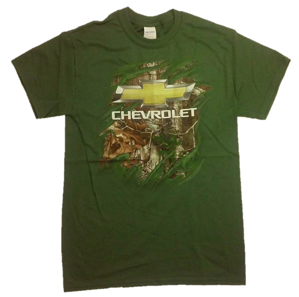GM Realtree Chevy Bowtie Rip Thru T-shirt by Joe Blow