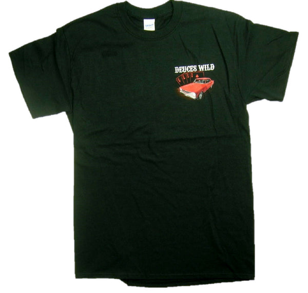 Chevrolet Deuces Wild Casino Chevy II/Nova Graphic Print Short Sleeve T-Shirt