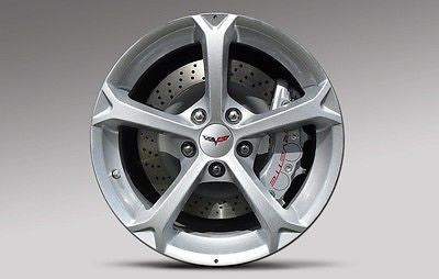 Digitally Printed Corvette C6 Grand Sport Wheel Laser Cut Aluminum Sign