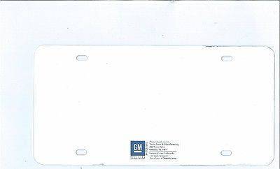 Corvette '96 C4 Grand Sport Metal License Plate Sign