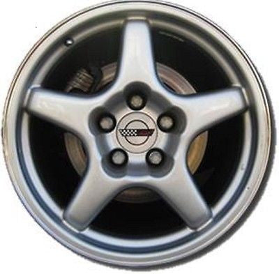 Digitally Printed Corvette C4 ZR-1 5-Star Wheel Metal Aluminum Sign