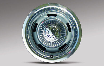 Corvette Printed Image of a C2 Wheel on Corrosion Resistant Aluminum Sheet Sign