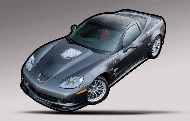 Chevy Chevrolet Corvette C6 ZR1 Driver Side Metal Sign NEW!